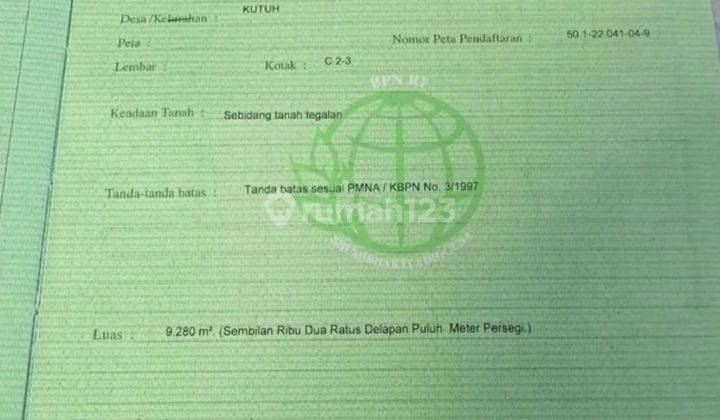 Tanah Murah Pantai Pandawa Badung