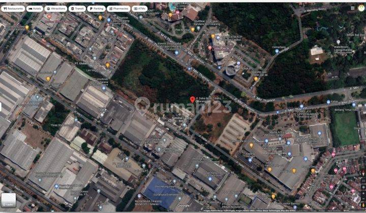 TANAH STRATEGIS, DI JALAN UTAMA KOMPLEK LIPPO CIKARANG. AREA COMMERCIAL BISA UNTUK RESTORAN, BANK, CLINIC DLL ( M)  1