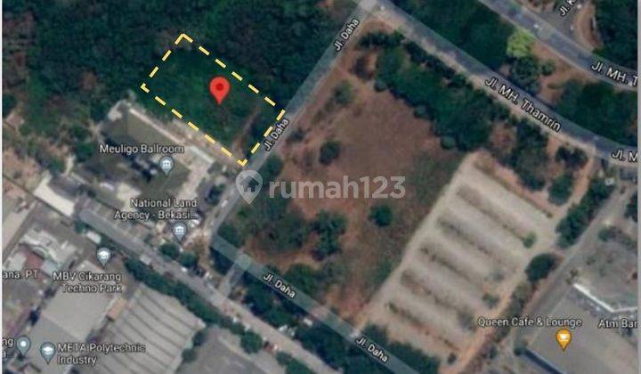 TANAH STRATEGIS, DI JALAN UTAMA KOMPLEK LIPPO CIKARANG. AREA COMMERCIAL BISA UNTUK RESTORAN, BANK, CLINIC DLL ( M)  2