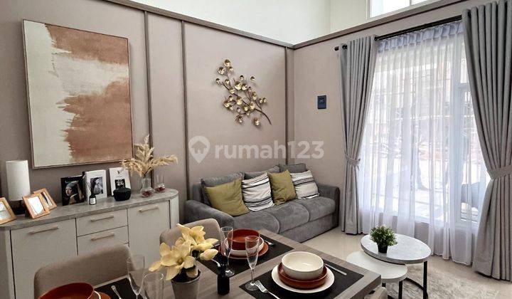 Rumah di Depok Mepet Tangsel Dekat Jaksel 1 Lt Dalam Cluster Tanah Luas 3