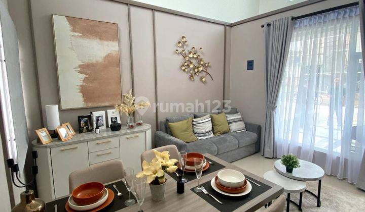 Rumah di Depok Mepet Tangsel Dekat Jaksel 1 Lt Dalam Cluster Tanah Luas 9