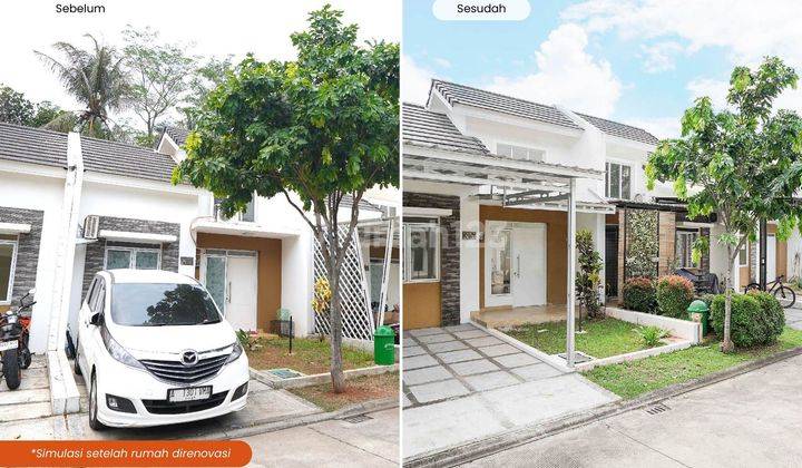 Rumah 16 menit ke Mall Paradise Walk Serpong Hadap Utara Bisa Nego J12901 2