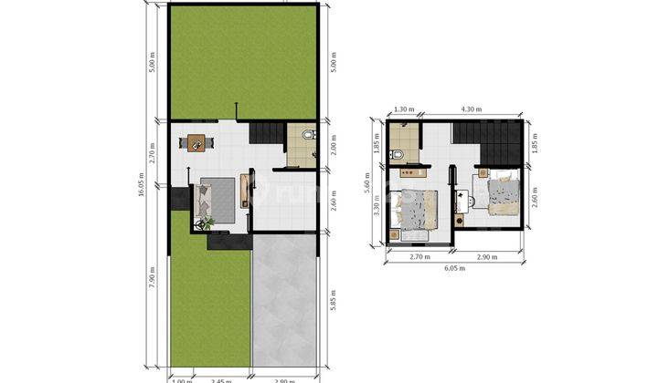 Rumah Idaman 5 menit ke Metropolitan Mall Cibubur Siap Huni Dibantu KPR J17633 2