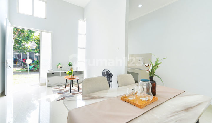 Jual Cepat Hunian Cantik di Serpong Garden 2 Selangkah ke Stasiun, Bisa KPR