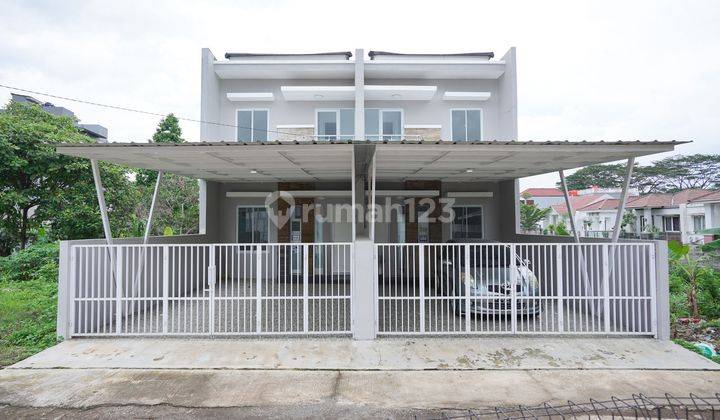 Rumah Bebas Banjir Carport Luas 15 Mnt ke  RS Masmitra Jati Makmur Dibantu KPR J18569 1