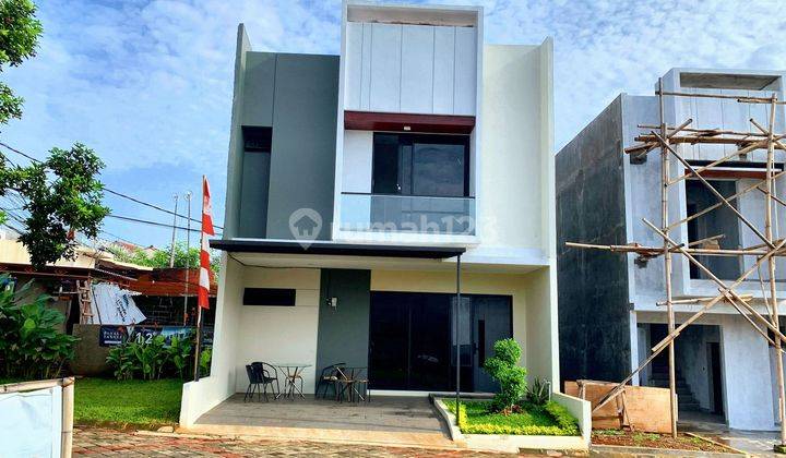 Rumah Hadap Utara SHM Siap KPR 10 Mnt ke Green Terrace TMII J21020 1