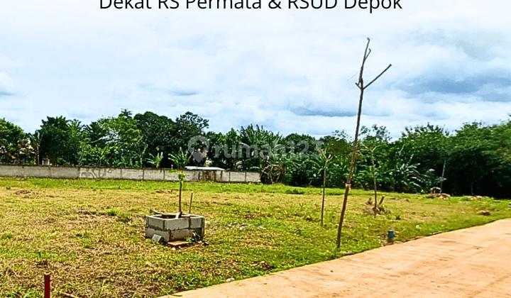 Dekat Rs Permata Rsud Kota Depok, 200 Jt an Kavling SHM 1