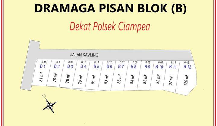 Kavling Promo 1 Jt An M2, 15 Menit Ke Terminal Bubulak Bogor 1