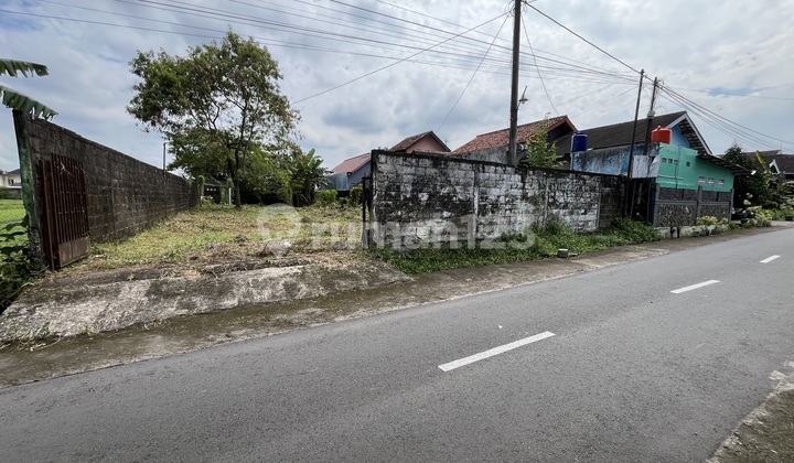 Tanah Siap Bangun Jalan Damai- Jl Kaliurang km 8 Jogja 