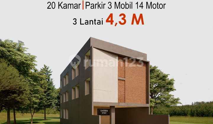 Dijual Kos Ekslusif 3 Lantai Area Pogung,22 Kamar