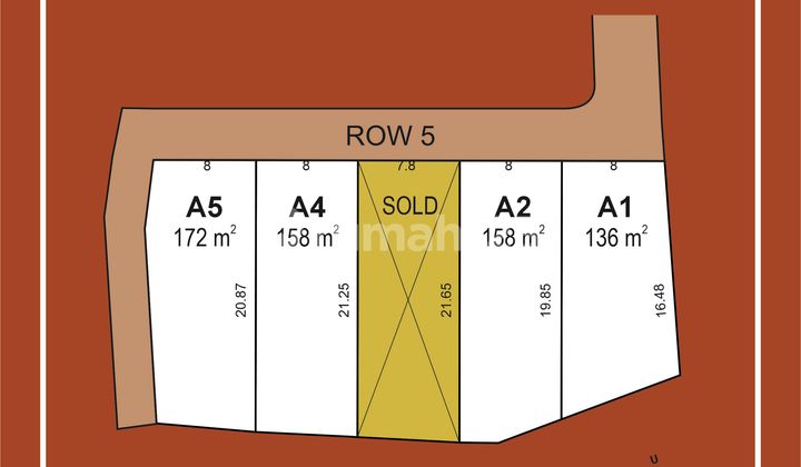 Dijual Tanah Jongkang Dekat Monumen Jogja Kembali Standar Perumahan