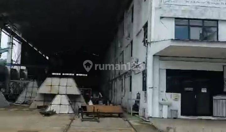 Gudang Jatake Kawasan Industri Manis Luas 1 Hektar Akses Container 40 Feet Listrik Besar Siap Pakai  2