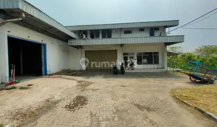 Dijual Atau Sewakan Tanah Dan Bangunan Ex Pabrik di Pasar Kemis Tangerang Luas Tanah 2,7 Hektar Bangunan 2888 Meter Akses Container 40 Feet 1