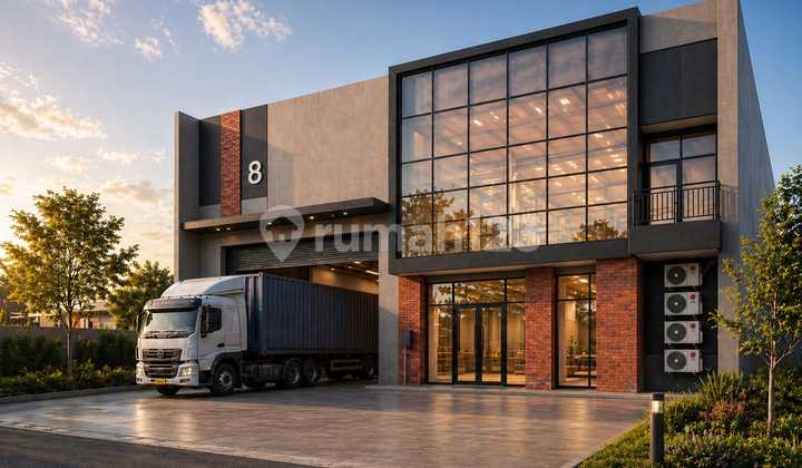 For Sale: Brand New Warehouse in Kunciran, Tangerang. Land Area 1045m2. Under Construction. 40-Foot Container Access. For Sale: Brand New Warehouse in Kunciran, Tangerang. Land Area 1045m2. Under Construction. 40-Foot Container Access.