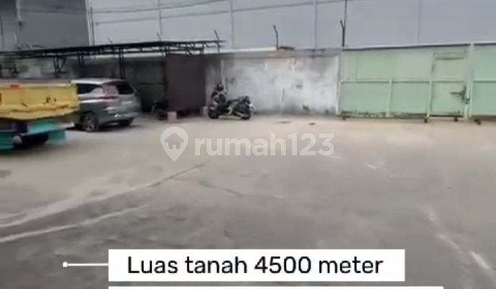 Gudang Pantai Indah Dadap luas tanah 4500 meter Bangunan 2400 meter bisa industri Gudang Pantai Indah Dadap luas tanah 4500 meter Bangunan 2400 meter bisa industri