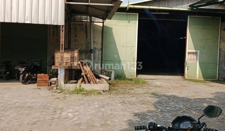 Gudang Akong Sepatan Luas Bangunan 4000 Meter Kawasan Industri Akses Container 40 Feet 1