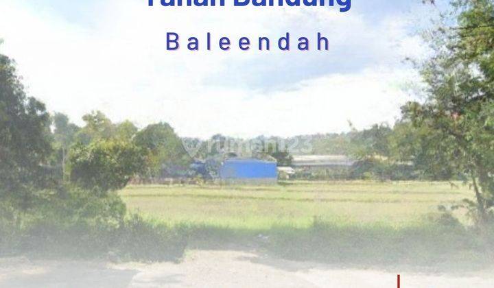  Tanah Pinggir Jalan Laswi Baleendah Bandung Selatan SHM 1