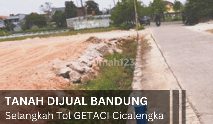 Tanah Murah Bandung, Dekat Jalan Raya Cicalengka, Bisa Angsuran 12 X Tanpa Bunga SHM 1