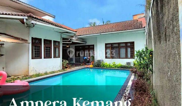 Rumah Layak Huni Harga Dibawah Njop Lokasi Strategis Kemang Ampera Jakarta Selatan 1