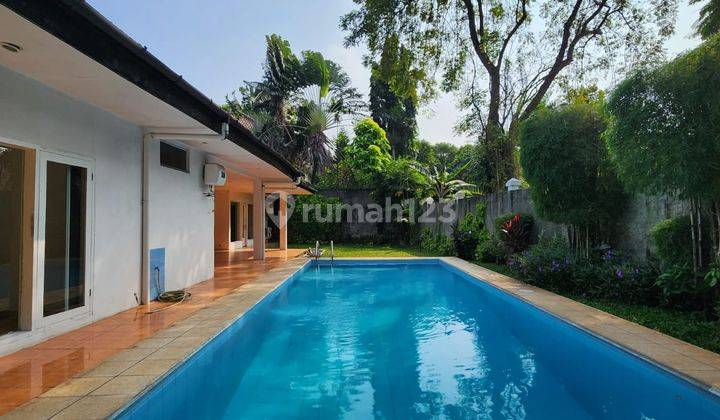For Rent House Bangunan 1 Lantai Good Location Harga Murah Taman Besar Area Kemang Dalam Kemang Jakarta Selatan 1