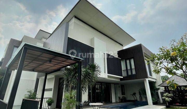 Disewakan Rumah Cantik Tropical Garden Fully Furnish Tinggal Bawa Koper Private Pool Harga Murah Siap Huni Dekat Sekolah Prancis Dan Dekat Mrt Dan Tol Tb Simatupang Prime Area Cilandak Jakarta Selatan