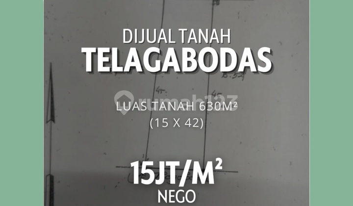 Kavling Pinggir Jalan Telagabodas Gajahmungkur Semarang 1