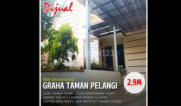 Rumah Bagus di Graha Taman Pelangi BSB City Semarang 1