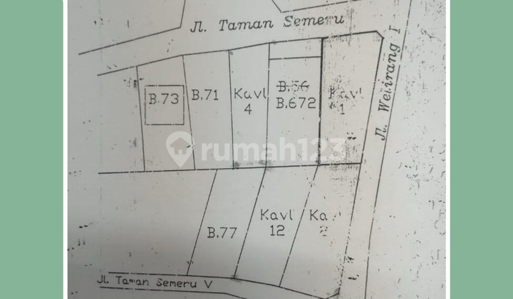 4 Kavling Tanah Murah Di Telagabodas Gajahmungkur Semarang 1