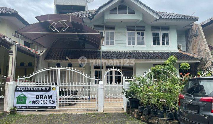 Jual Rumah Bagus di Cluster Modernland 1