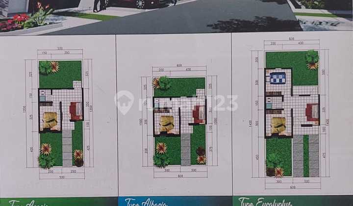 Rumah subsidi murah dicitayam bisa kpr!  3