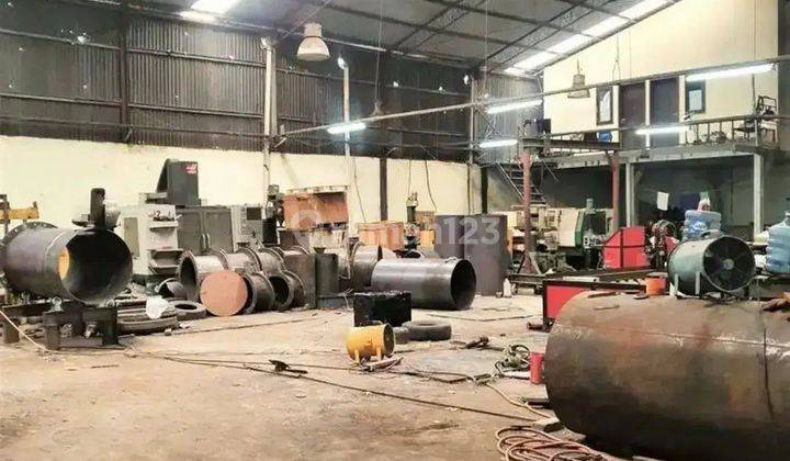 Dijual Cepat Workshop Fabrikasi Plus Office Rapih 2