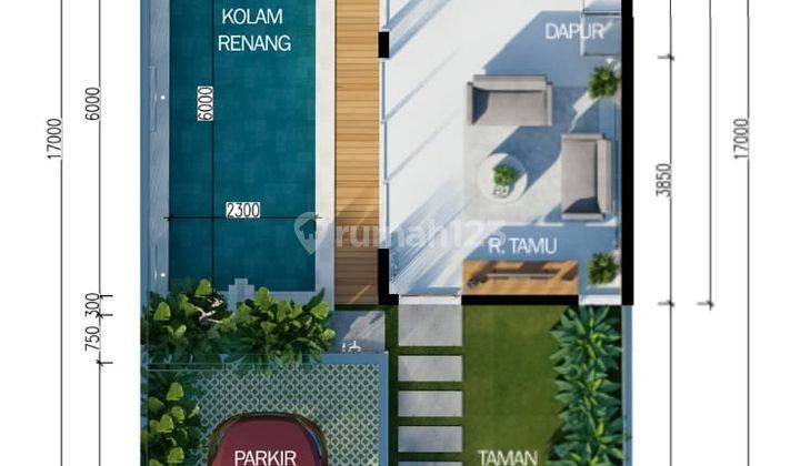  Villa Cluster One Gate System in Ungasan Bali 2