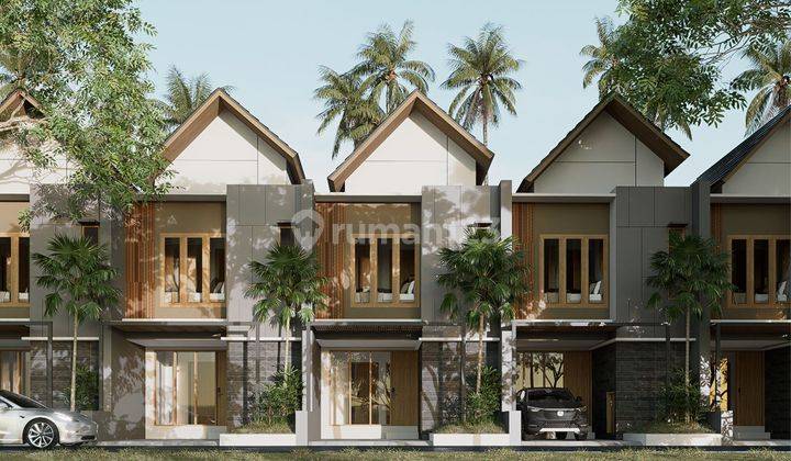 New 2 Floor Unfurnished House in West Denpasar 2