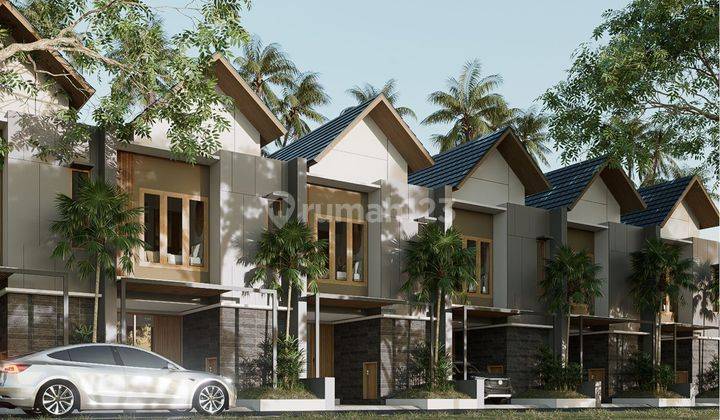 New 2 Floor Unfurnished House in West Denpasar 1