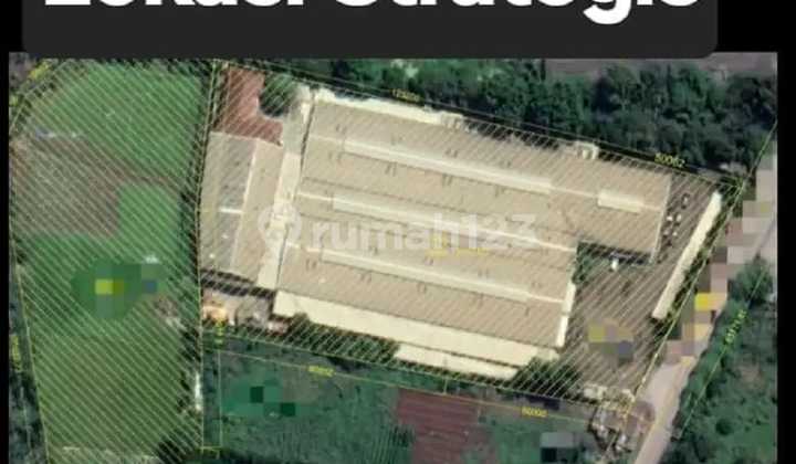 Dijual Pabrik atau Gudang 21.700 M² di Pinggir Jalan Utama Legok