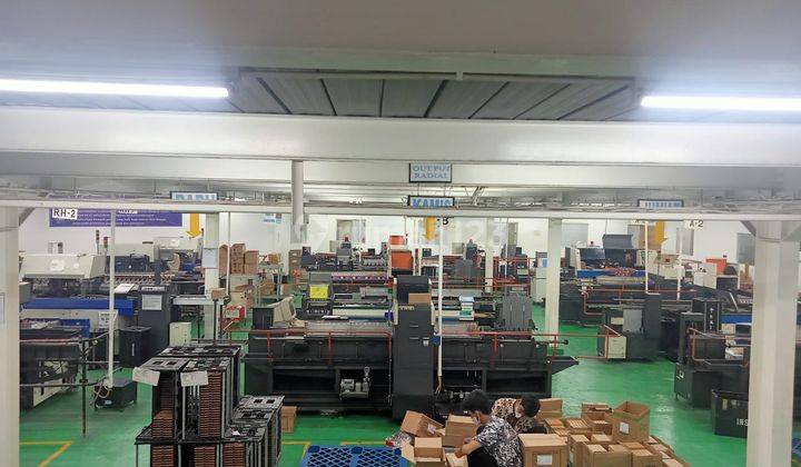 Di jual cepat gudang BUBB, terdiri dari 3 gedung, siap pakai