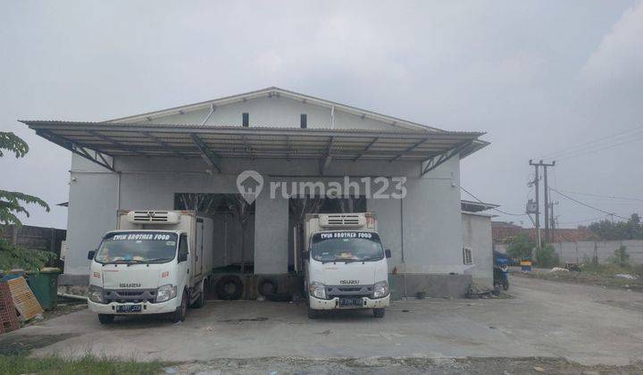 Dijua cepat gudang ex potong ayam berikut mesin di cikande 1