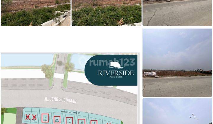 Kavling Komersil Bisa Gandeng 1250m² Pasir Putih Riverside Pik 2 1