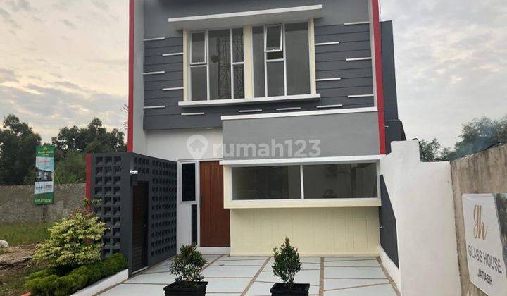 RUMAH 2 LT STRATEGIS DEKET TOL FASILITAS SMART HOME CCTV FREE KANOPI 1