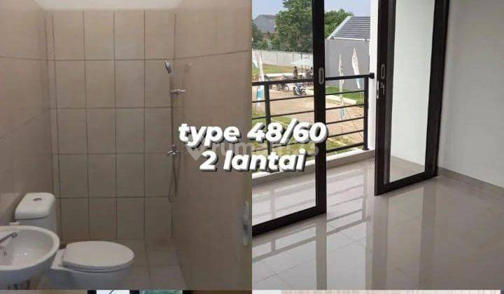 Rumah 1.5 lantai Mezanine Fasilitas smarthome dan CCTV disetap unit bonus Kanopi 2