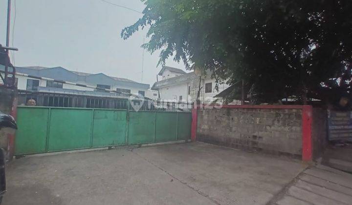 Tanah Ada Bangunan Gudang.lokasi.strategis Pinggir.jalan 1