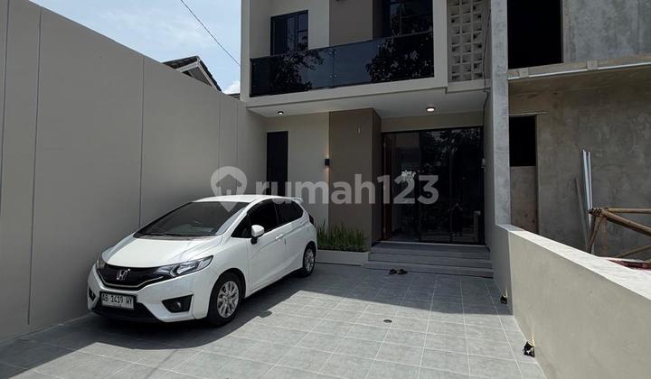 Beautiful New Scandinavian Design 2-Story House Fully Furnished in Wedomartani Ngemplak Sleman Near Gentan Market 2