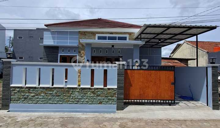 Modern Blue Limasan New House on Magelang Road Km. 16 Triharjo Sleman Near Sleman Police Station Near Sleman Market Near Sleman Regional Government Office Near Various Schools and Near SCH Modern Blue Limasan New House on Magelang Road Km. 16 Triharjo Sleman Near Sleman Police Station Near Sleman Market Near Sleman Regional Government Office Near Various Schools and Near SCH