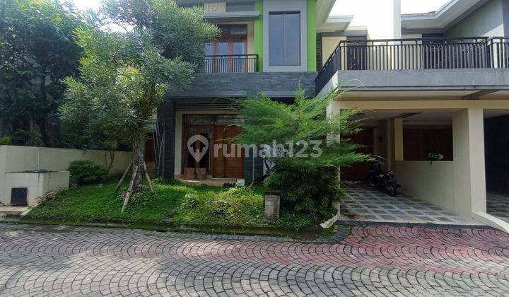 RUMAH MEWAH HIJAU 2 LANTAI - FULLY FURNISHED DALAM PERUMAHAN DI JALAN PALAGAN KM 9 NGAGLIK SLEMAN Rumah di Jalan palagan km 9 2 Lantai SHM Bagus 2