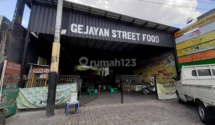 Dijual tanah ada bangunan ruang usaha di gejayan dekat pakuwon Mall dan kawasan kampus Yogyakarta 2