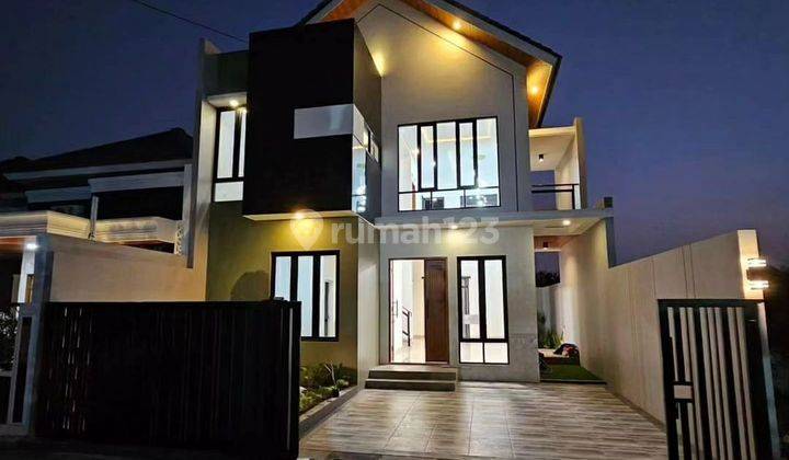 RUMAH BARU MEWAH MODERN SCANDINAVIAN  KONTEMPORER DALAM PERUM DI JALAN  KALIURANG KM 13. DEKAT KE KAMPUS UII 2