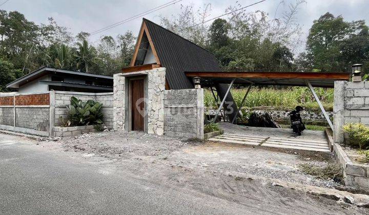 Villa Dengan Kolam Renang Suasana Asri di Turi Sleman Jogja SHM Rumah Baru 1