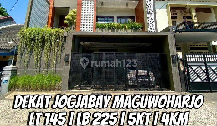 RUMAH MEWAH LUX EKLUSIF 3 LANTAI - STRATEGIS DI DEKAT JOGJABAY WEDOMARTANI NGEMPLAK SLEMAN 1