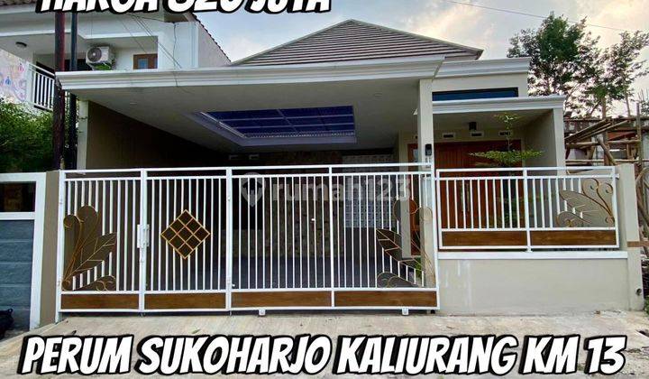 RUMAH BARU CANTIK MEWAH  DALAM LINGKUNGAN PERUMAHAN DI JALAN KALIURANG KM 13 SUKOHARJO NGAGLIK SLEMAN 

 2