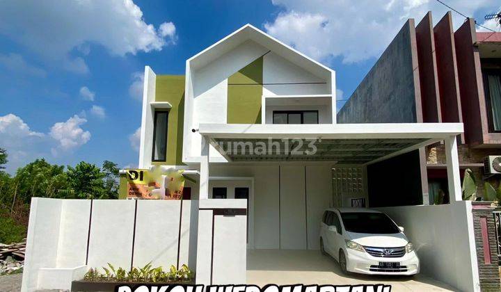 RUMAH BARU 2 LANTAI MODERN SCANDINAVIAN DI DEKAT BUDI MULIA WEDOMARTANI NGEMPLAK SLEMAN

H 1